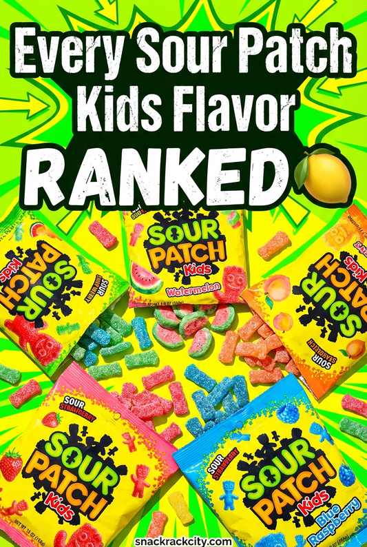 Every Sour Patch Kids Flavor Ranked (No Mercy)