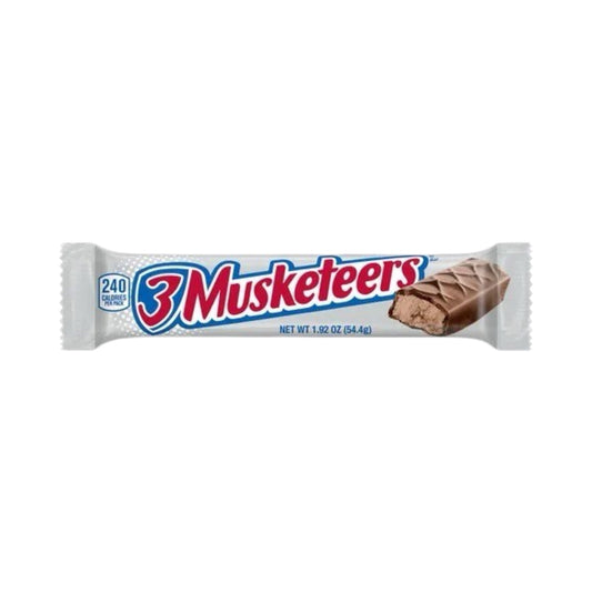 3 Musketeers Candy Bar 1.92oz - Buy at Snack Rack City 2048