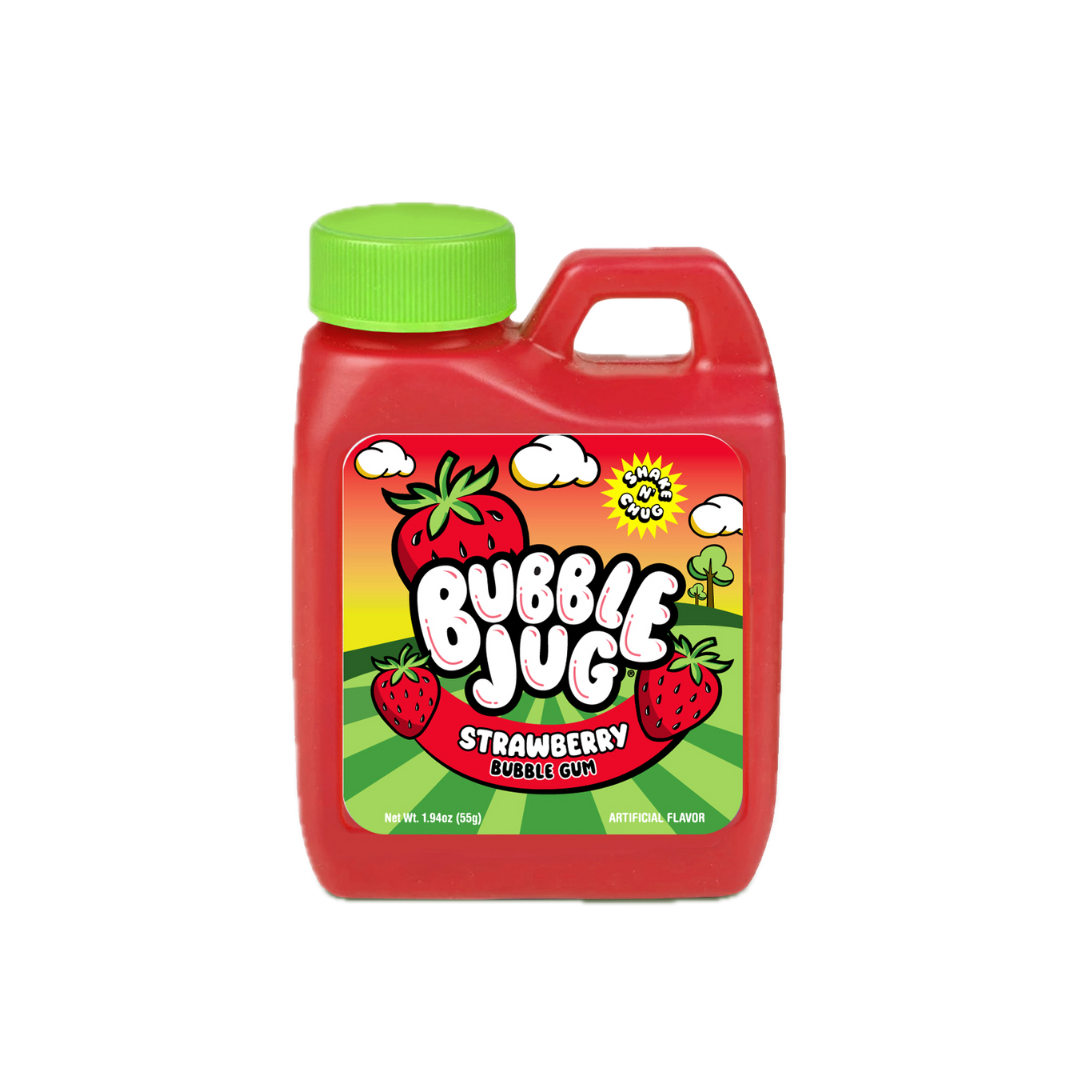 Bubble Jug Strawberry Bubble Gum 1.94oz - Buy at Snack Rack City