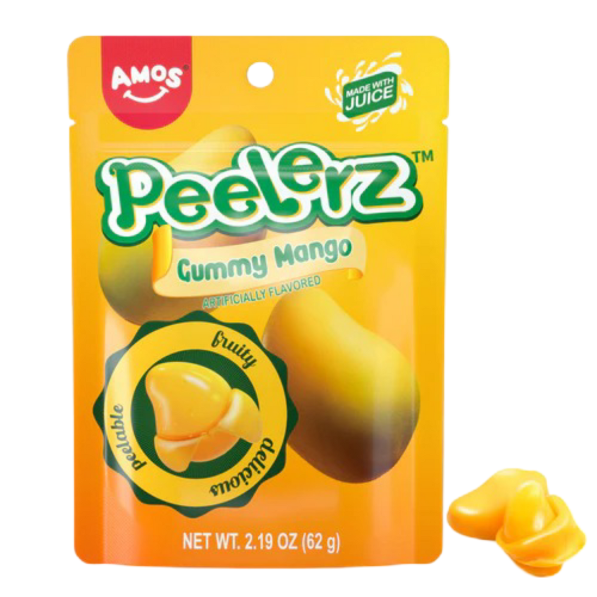 Peelerz Gummy - Peelable Mango Gummy 6oz