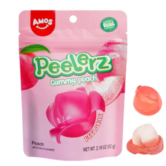 Peelerz Gummy - Peelable Peach Gummy 6oz