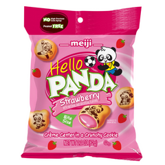 Meiji Hello Panda Strawberry Cookies 2.2oz