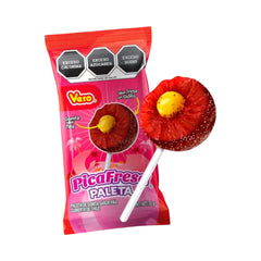 Vero Pica Fresa Paleta Single - Buy at Snack Rack City