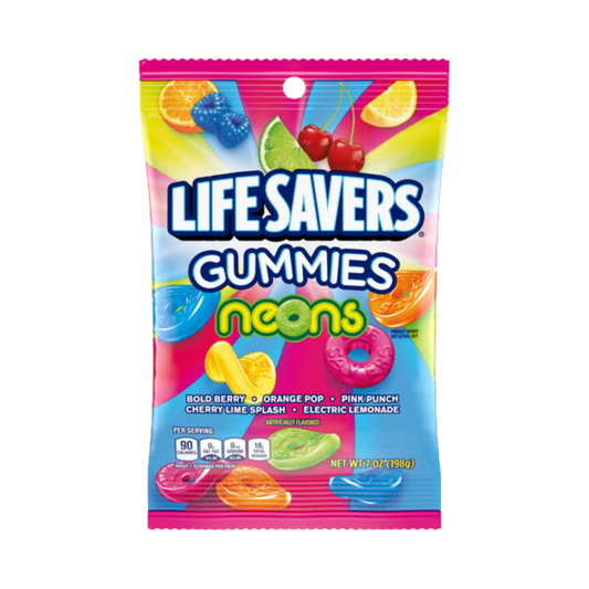 LIFE SAVERS Neons Gummies 7 oz - Buy at Snack Rack City 2048