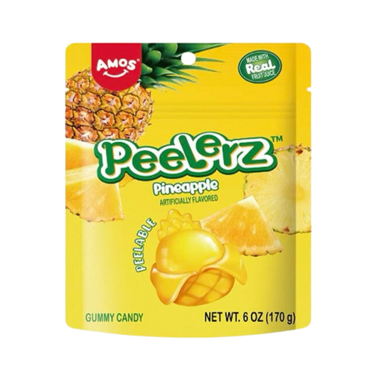 Peelerz Gummy - Peelable Pineapple Gummy 6oz - Buy at Snack Rack City 2048