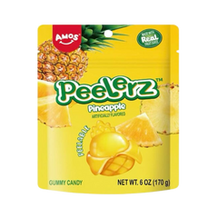 Peelerz Gummy - Peelable Pineapple Gummy 6oz