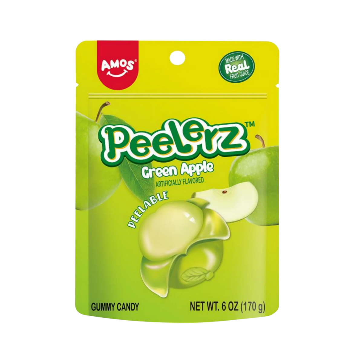Peelerz Gummy - Peelable Green Apple Gummy 6oz