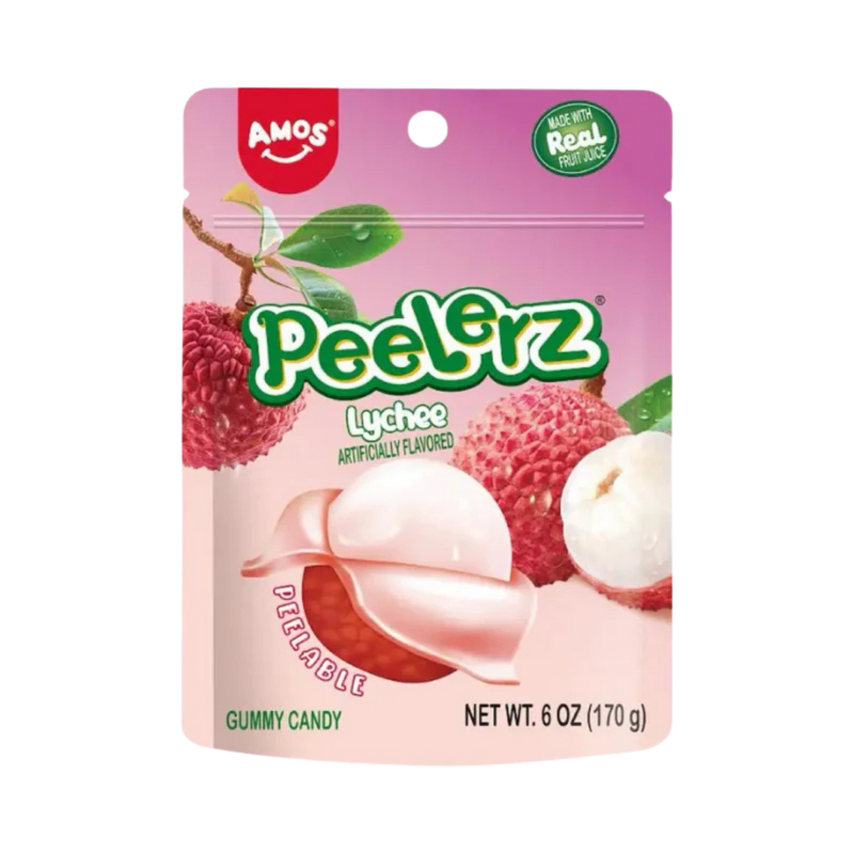 Peelerz Gummy - Peelable Lychee Gummy 6oz