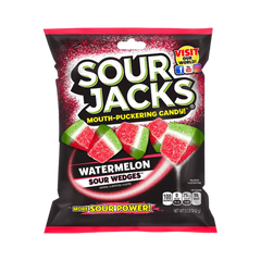 Sour Jacks Watermelon Sour Wedges 5oz