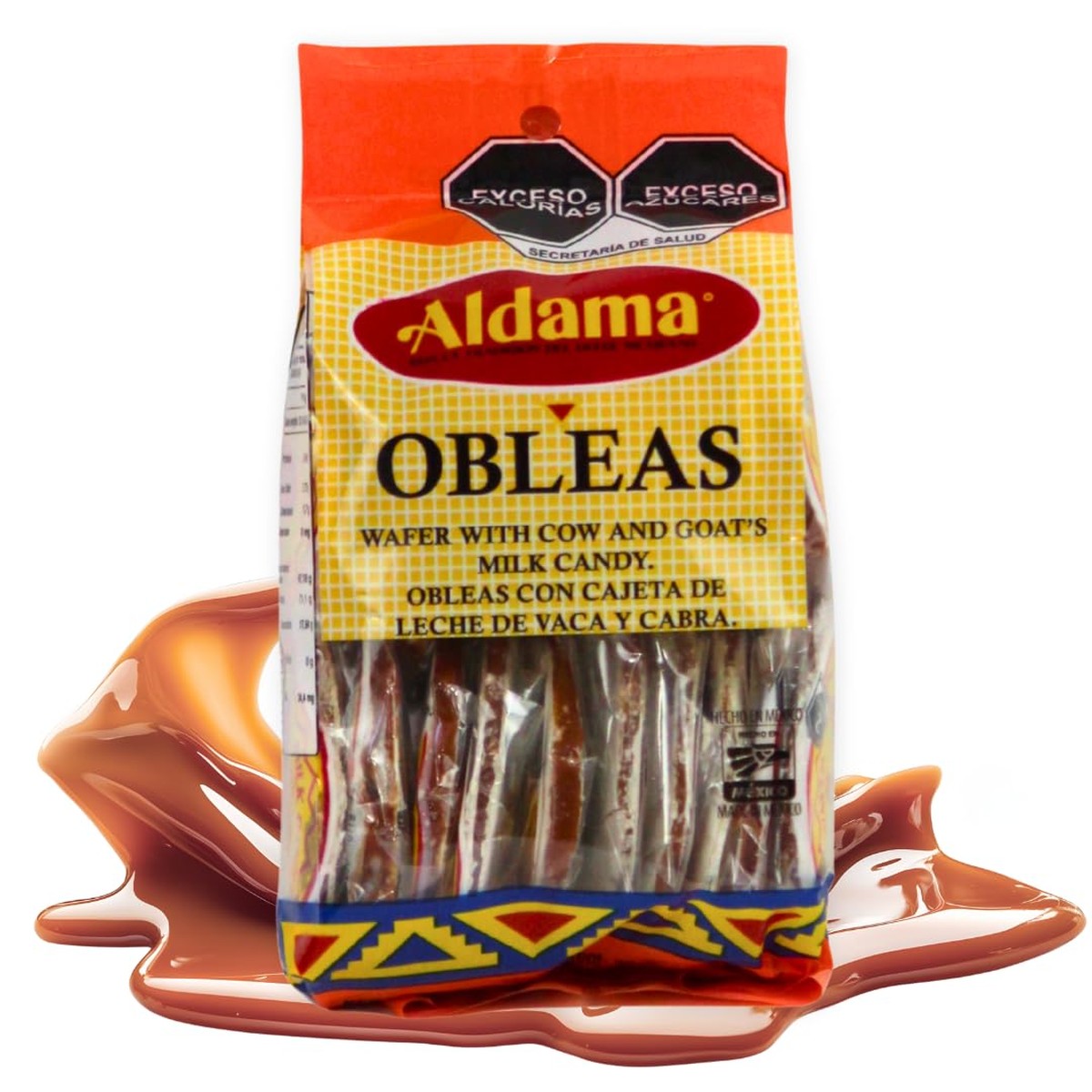 Aldama Obleas con Cajeta 20pcs - Buy at Snack Rack City