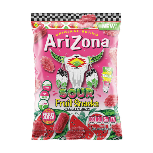 AriZona Sour Watermelon Fruit Snacks 5oz - Buy at Snack Rack City 2048