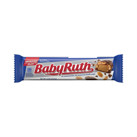 Baby Ruth Candy Bar 1.9oz - Buy at Snack Rack City 2048