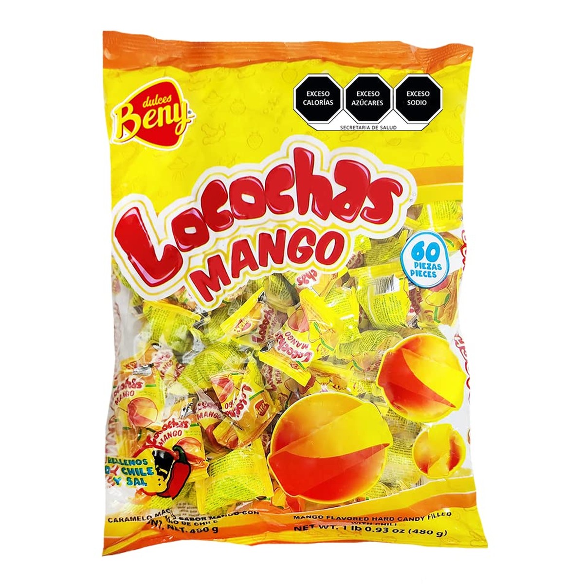 Beny Locochas Mango 60pcs - Buy at Snack Rack City