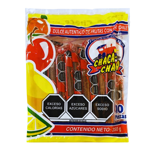 Chaca Chaca Original Chile Fruit Candy 10pcs - Buy at Snack Rack City 2048