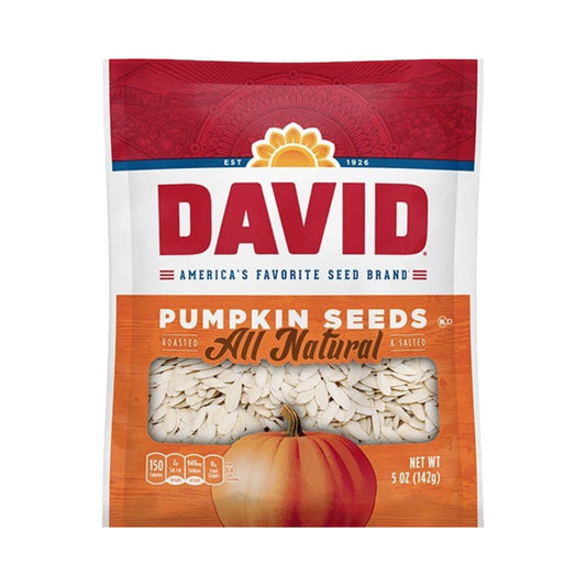 David Pumpkin Seeds 5oz - Buy at Snack Rack City 2048