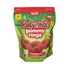 De La Rosa Pulparindo Gummy Rings Watermelon 9oz - Buy at Snack Rack City