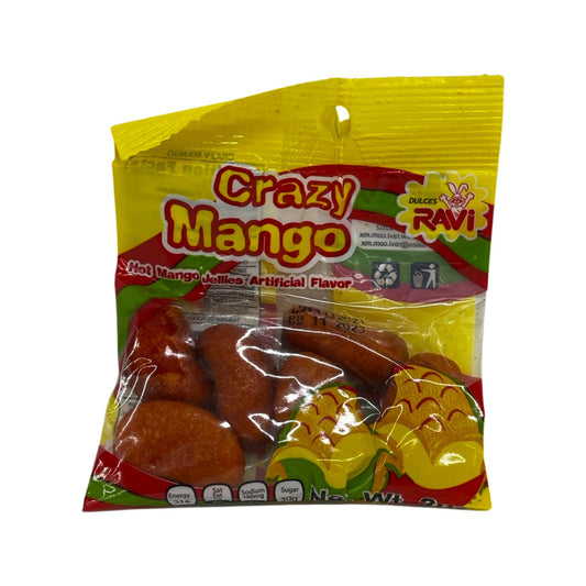 Dulces Ravi Crazy Mango 2oz - Buy at Snack Rack City 2048