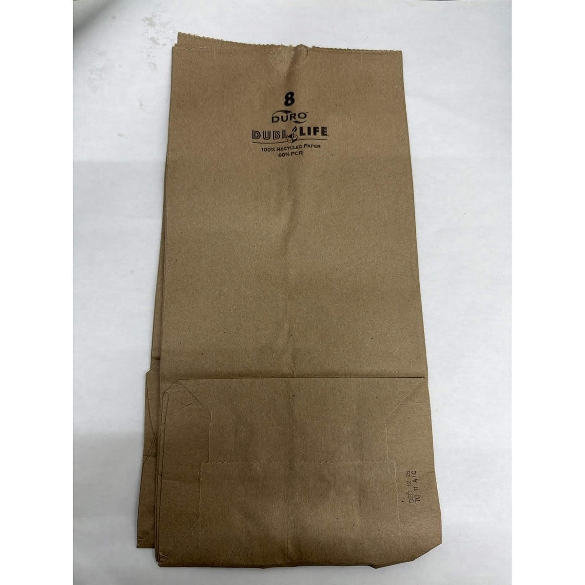Duro Paper Bag #8 Brown Kraft 25ct - Buy at Snack Rack City