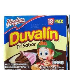 Ricolino Duvalin Tri Sabor 18pcs - Buy at Snack Rack City