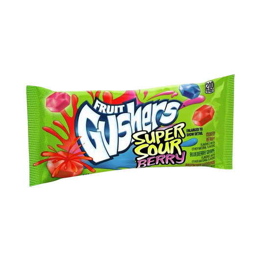 Fruit Gushers Super Sour Berry 2oz - Buy at Snack Rack City 2048