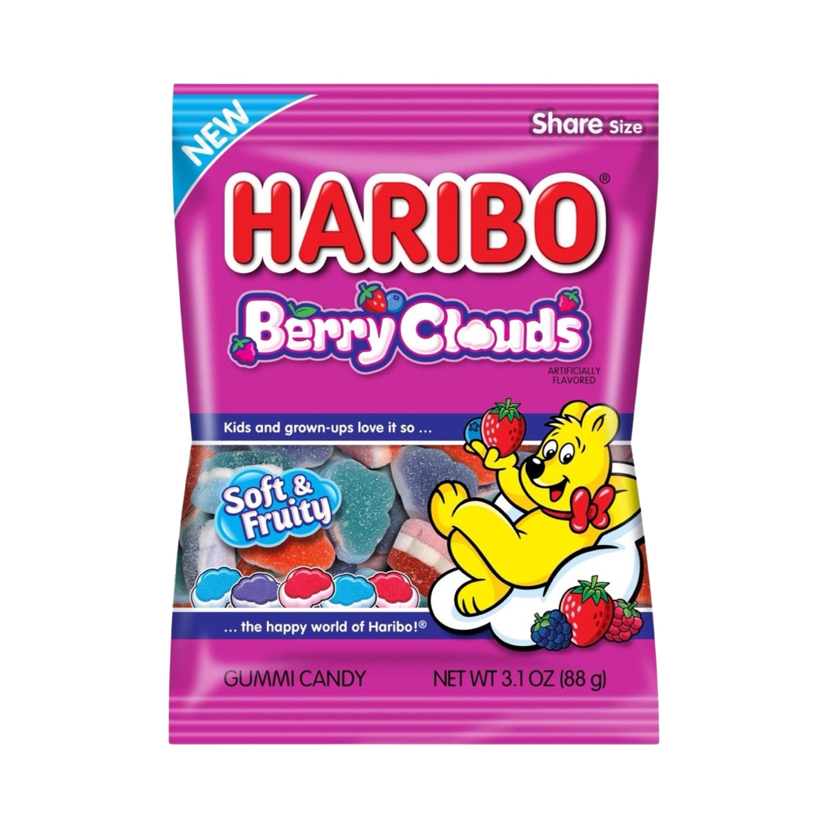 Haribo Berry Clouds 4.1oz