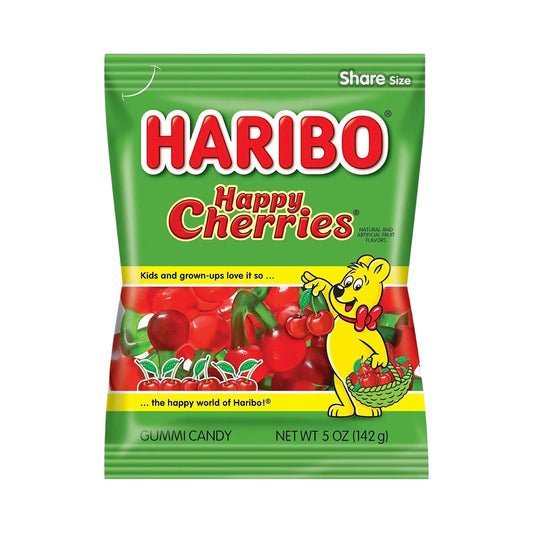 Haribo Happy Cherries 5oz - Buy at Snack Rack City 2048
