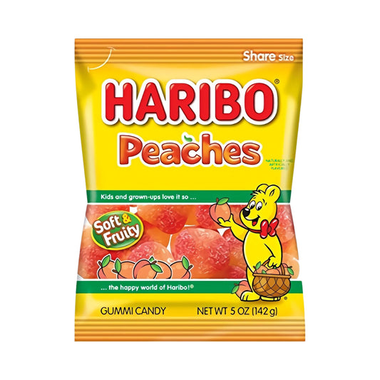 Haribo Peaches 5oz - Buy at Snack Rack City 2048
