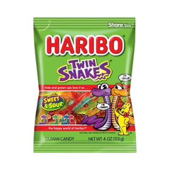 Haribo Twin Snakes 5oz