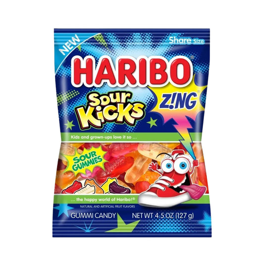 Haribo Zing Sour Kicks 4.5oz - Buy at Snack Rack City 2048