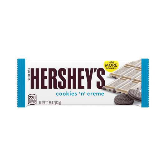 Hershey's Cookie 'n' Creme 1.55oz - Buy at Snack Rack City 2048