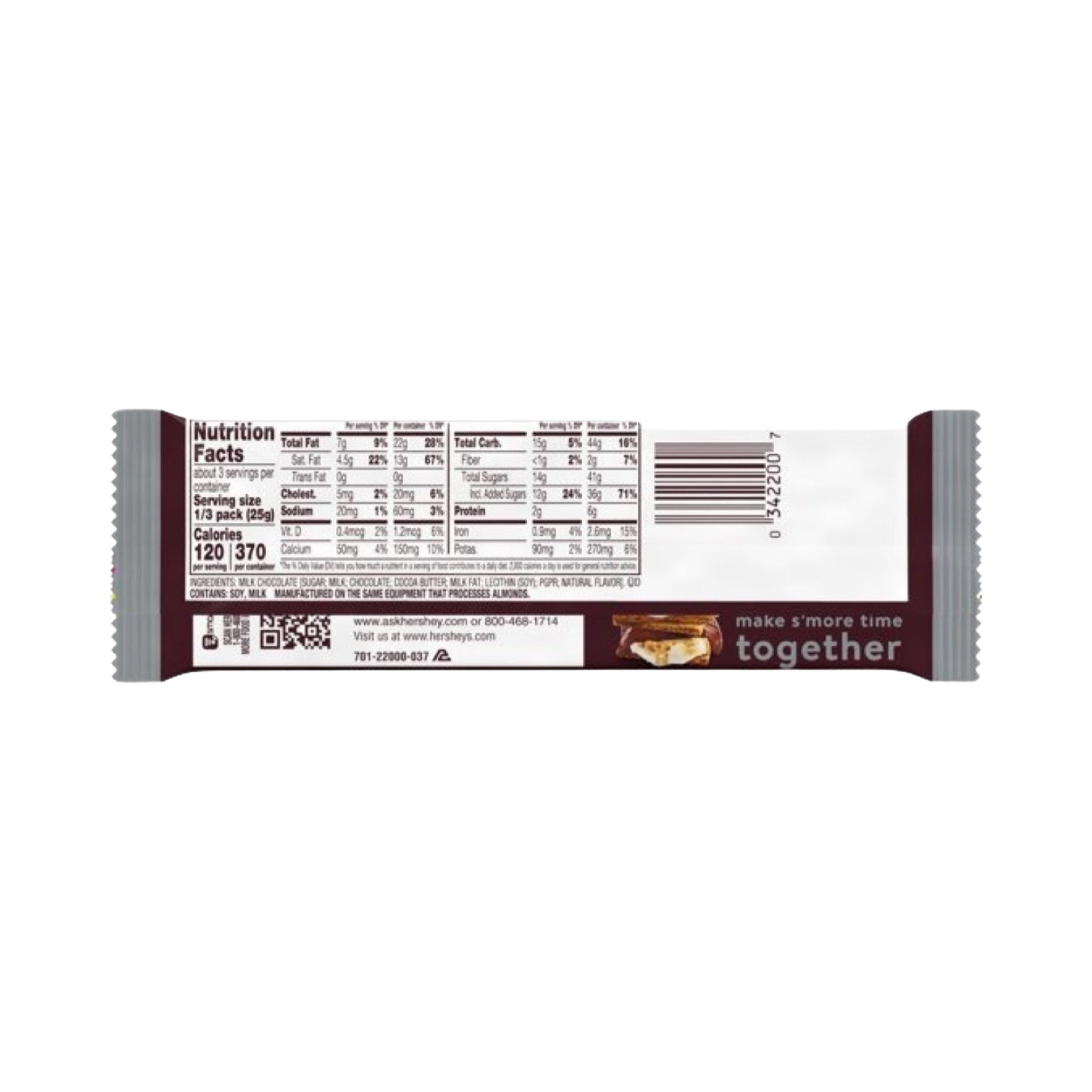 Hershey's Milk Chocolate King Size 2.6oz