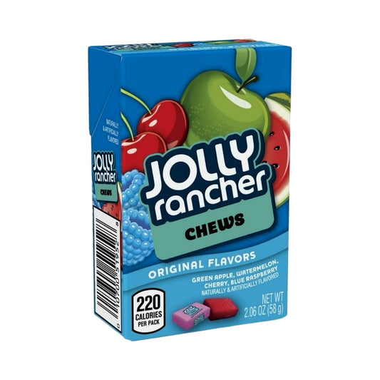 Jolly Rancher Chews Original Flavors 2.06oz - Buy at Snack Rack City 2048