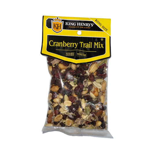King Henry's Cranberry Trail Mix - Buy at Snack Rack City 2048