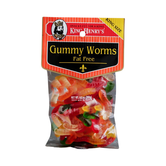 King Henry's Gummy Worms - Buy at Snack Rack City 2048