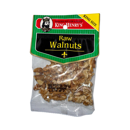 King Henry's Raw Walnuts - Buy at Snack Rack City 2048