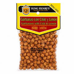 King Henry's Garbanzo con Chile y Limón 5.25 oz