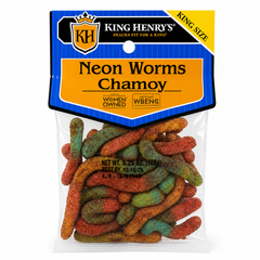 King Henry's Neon Worms Chamoy 5.25 oz