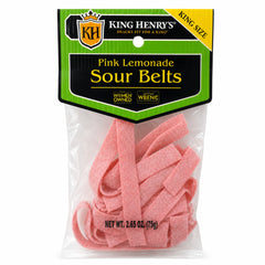 King Henry's Pink Lemonade Sour Belts 2.65 oz
