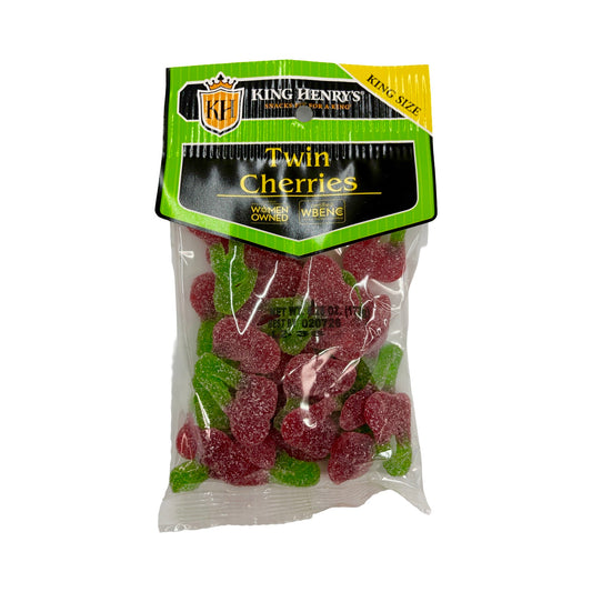 King Henry's Twin Cherries - Buy at Snack Rack City 2048