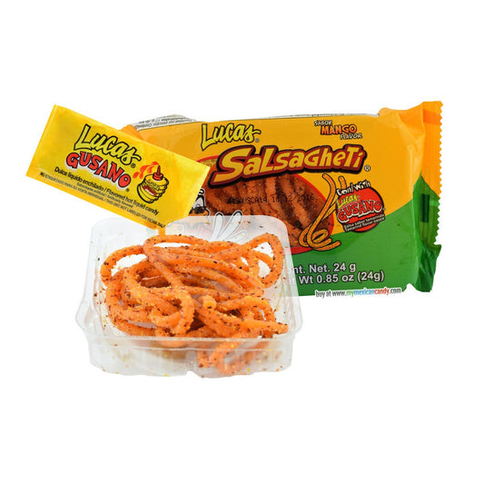 Lucas Skwinkles Salsaghetti Mango 12pcs - Buy at Snack Rack City 1200
