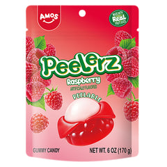 Peelerz Gummy - Peelable Raspberry Gummy 6oz - official packshot