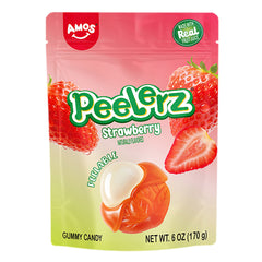 Peelerz Gummy - Peelable Strawberry Gummy 6oz - official packshot