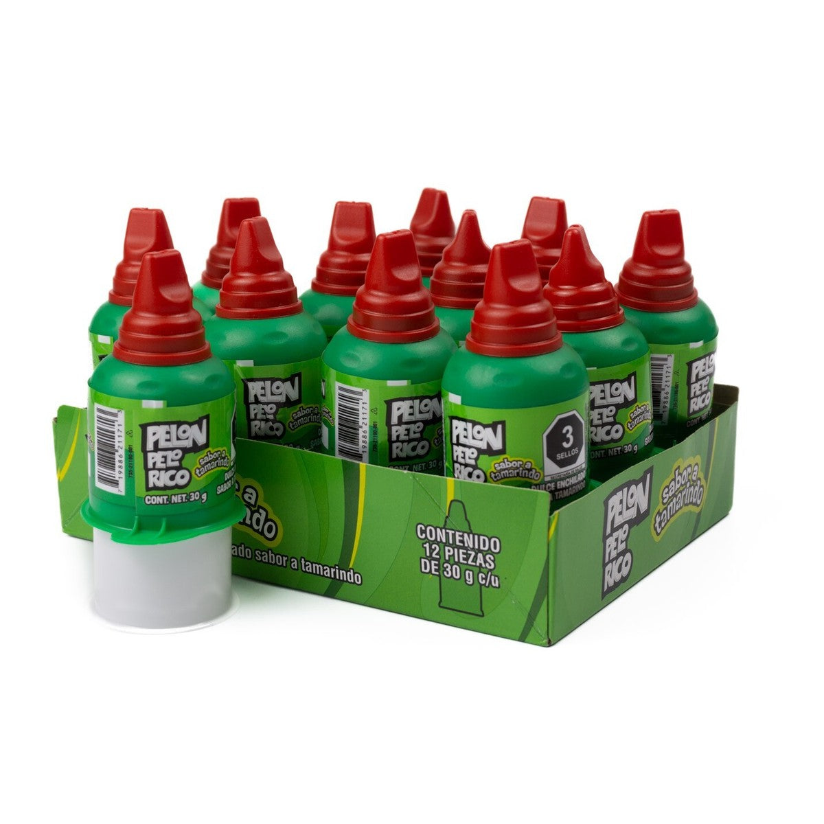 Pelon Pelo Rico Tamarind 12pcs - Buy at Snack Rack City