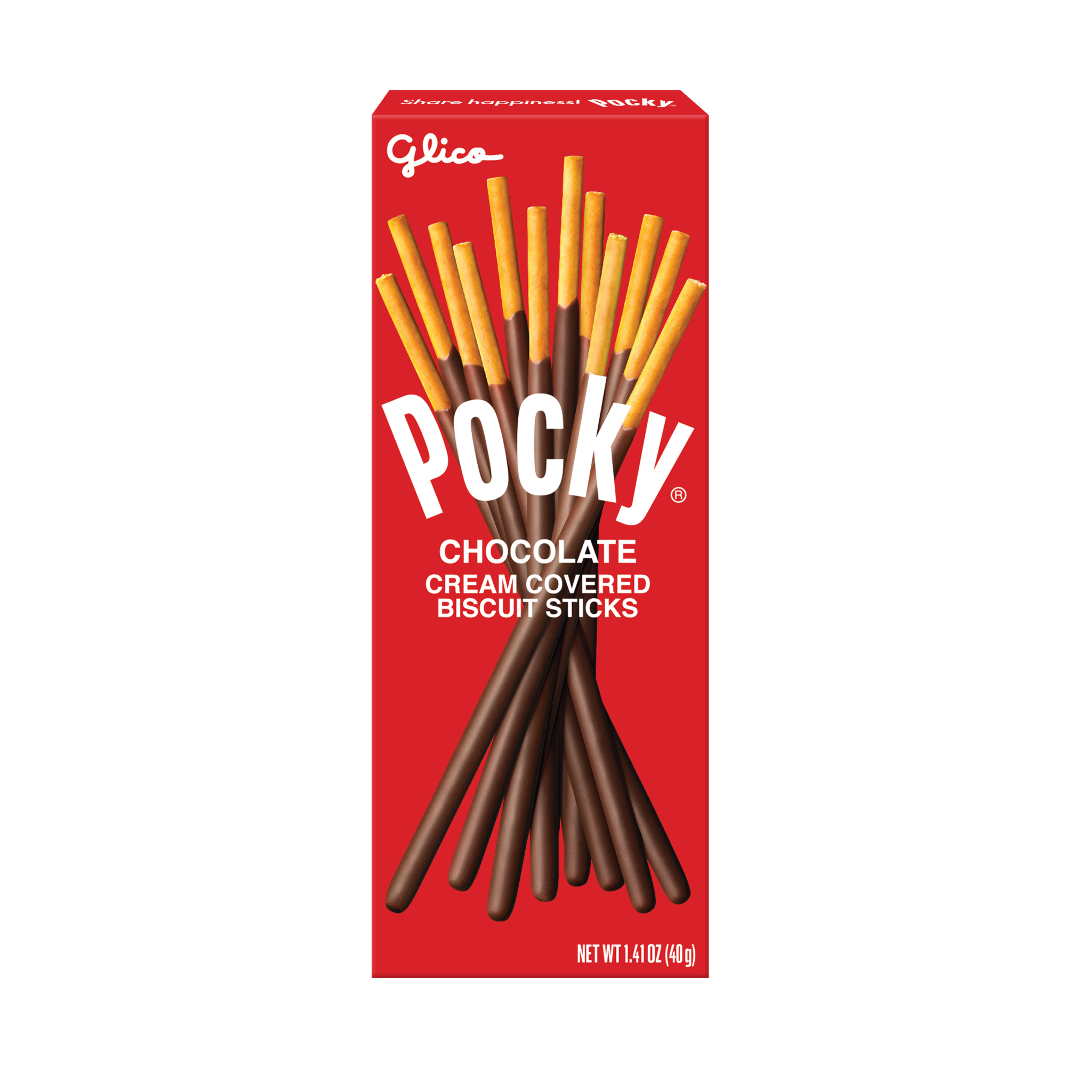 Glico Pocky Chocolate Cream Covered Biscuit Sticks 1.41oz