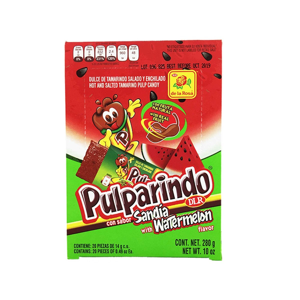 Pulparindo Watermelon (Sandia) 20pcs - Buy at Snack Rack City