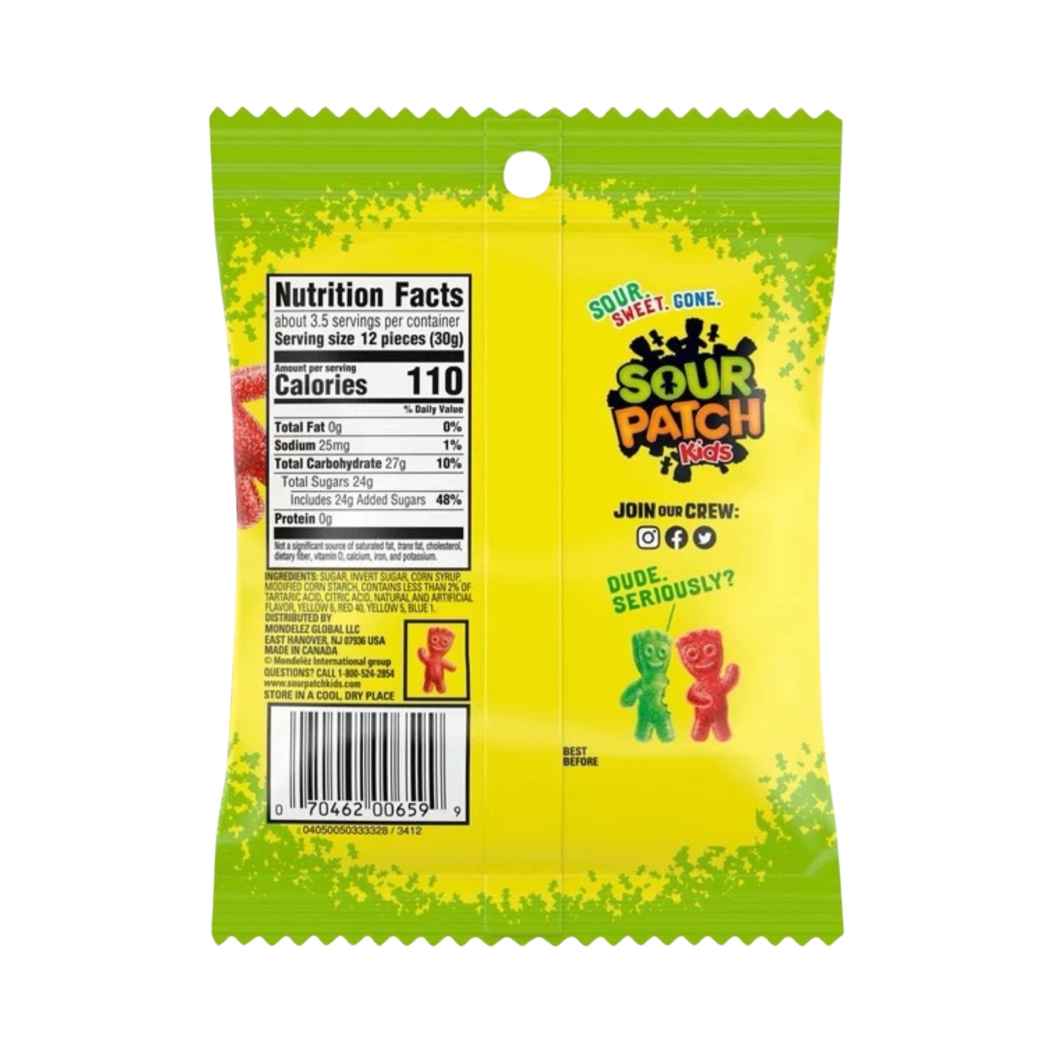 Sour Patch Kids 3.5oz