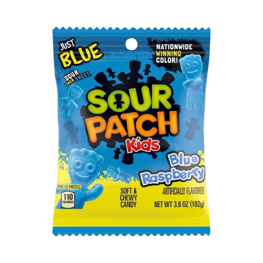 Sour Patch Kids Blue Raspberry 3.5oz - Buy at Snack Rack City 2048