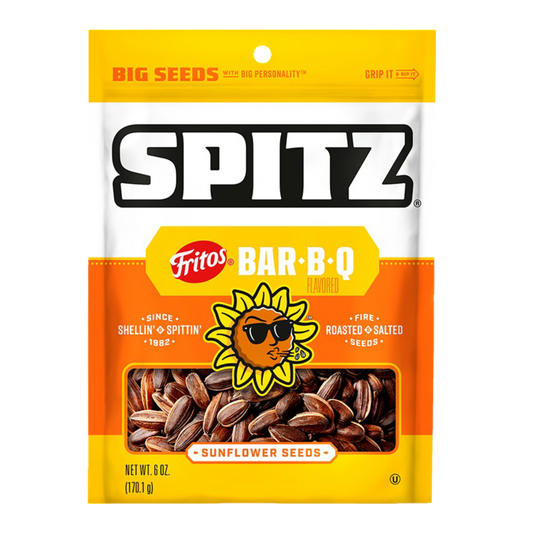 Spitz Smoky BBQ Sunflower Seeds 6oz - Buy at Snack Rack City 2048