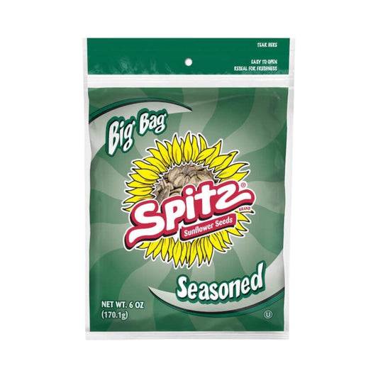 Spitz Seasoned Sunflower Seeds 6oz - Buy at Snack Rack City 2048