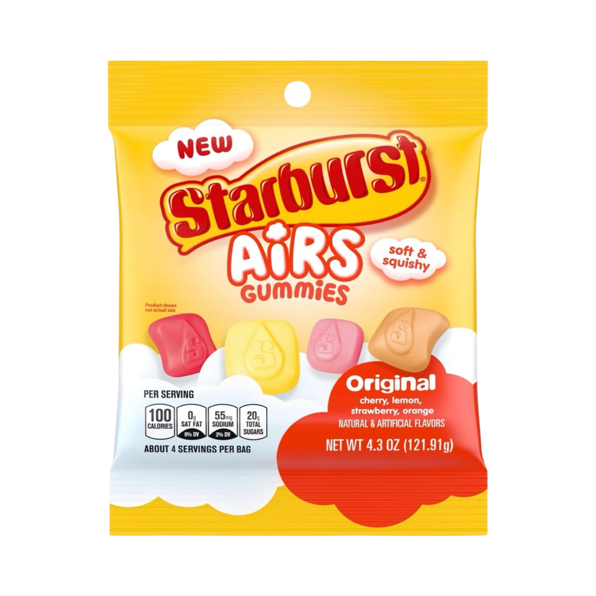 Starburst Airs Gummies Original 4.3oz